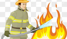 消防员漫画图,守护家园的火焰英雄
